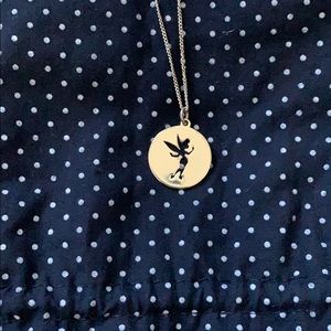 Tinkerbell cutout necklace